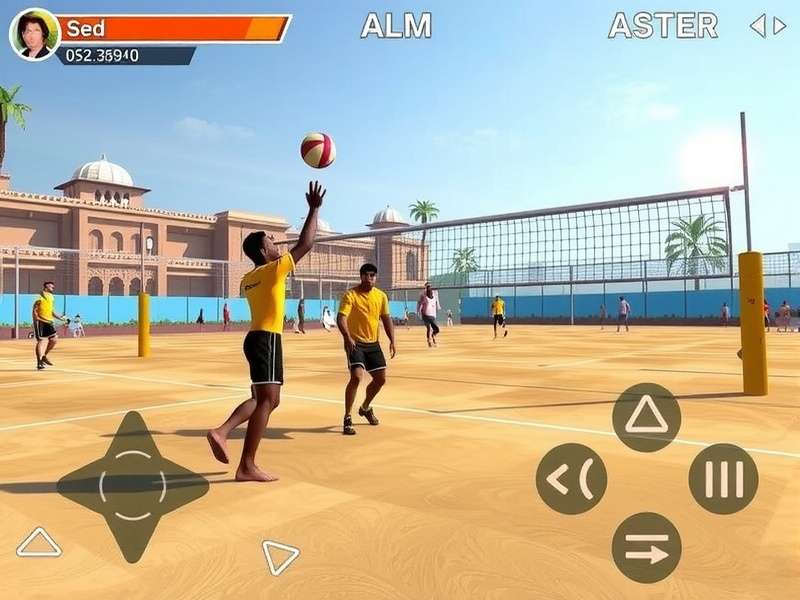 Varanasi Volley Ace Game Controls
